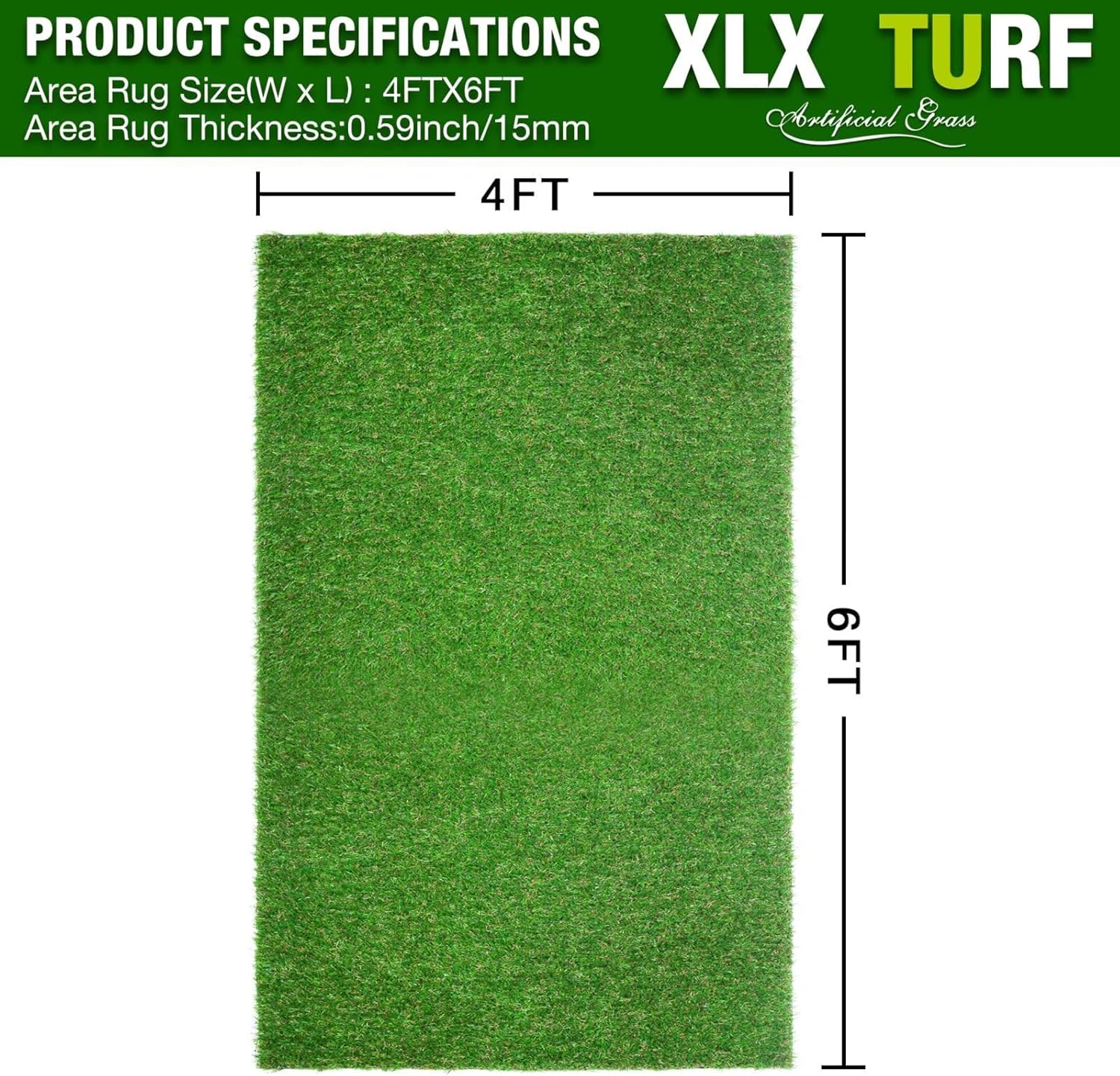 Transform Your Space with XLX TURF: The Ultimate Outdoor & Indoor Artificial Grass Rug!