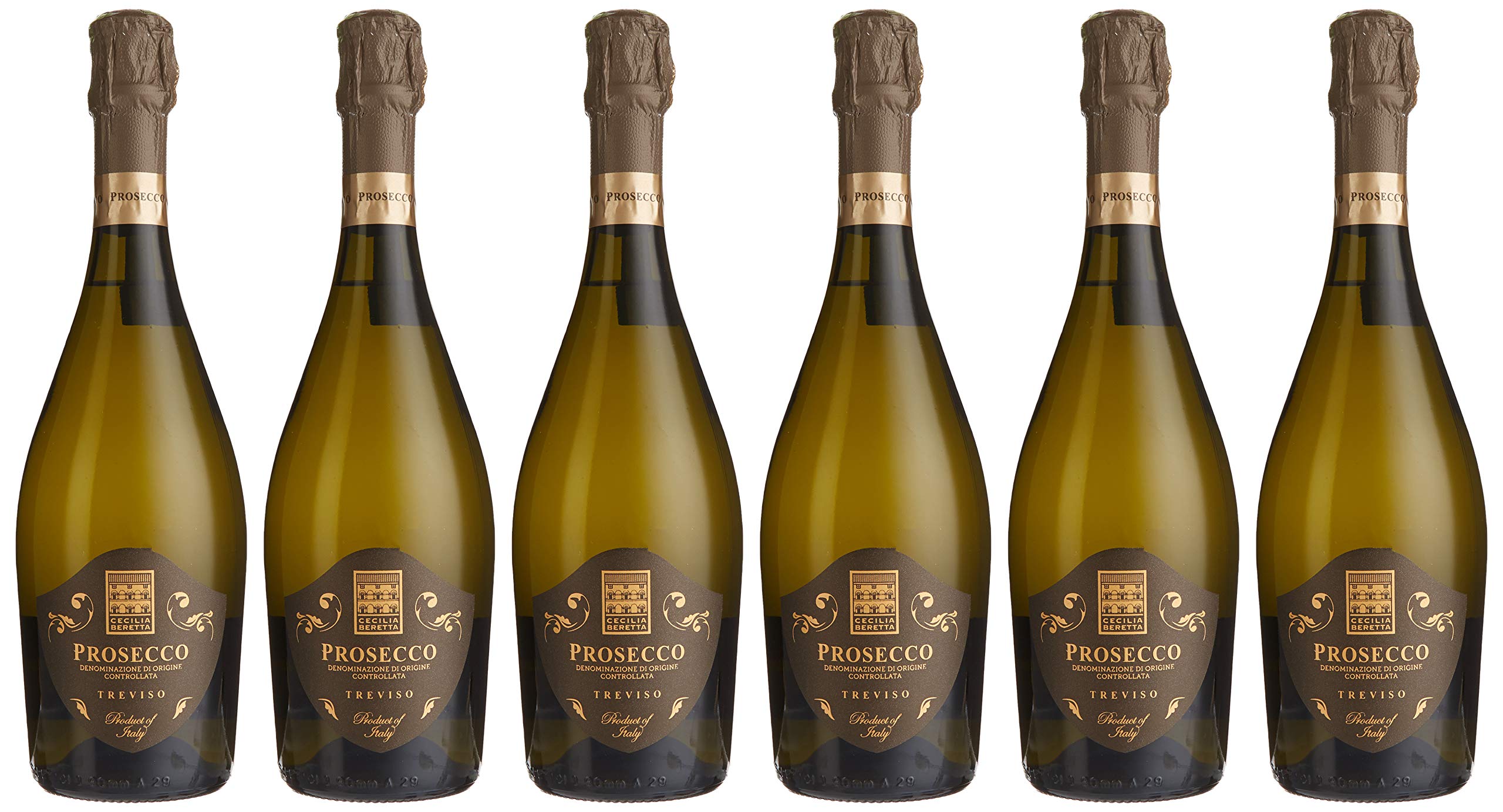 Cecilia Beretta Prosecco Treviso DOC Extra Dry (6 x 0.75 l)