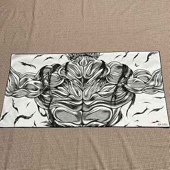 Amazon.co.jp: 刃牙 バキ BAKI 鬼の背中 タオル : ホーム＆キッチン