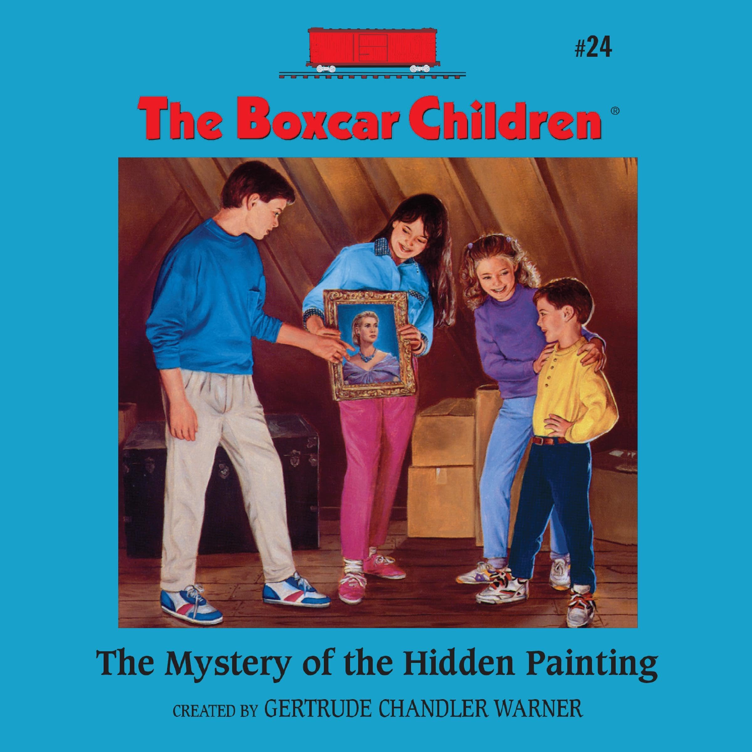Cover art for The Mystery of the Hidden Painting