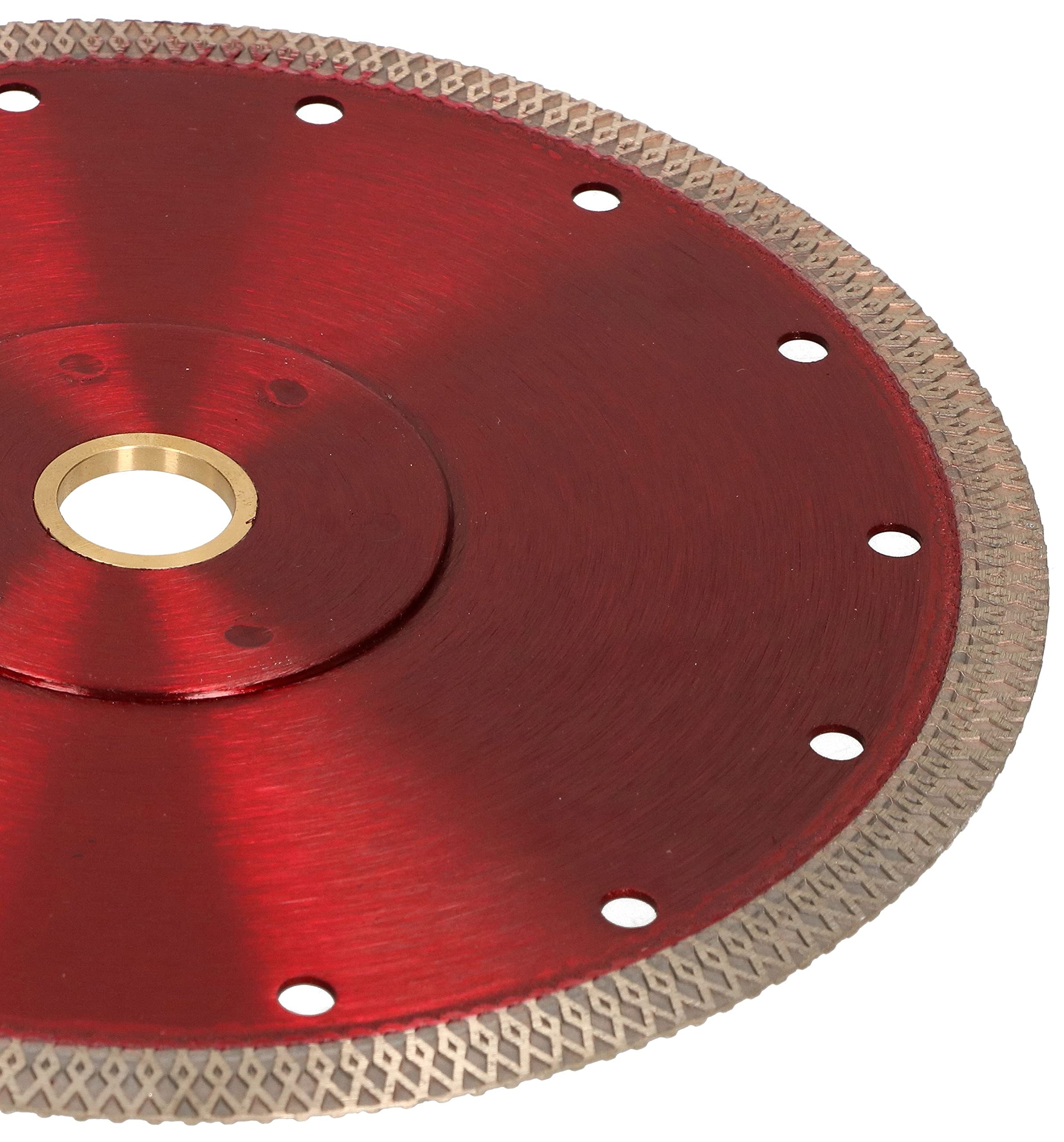 KOTARBAU® Disco de Corte de Diamante Premium 180 mm, Corte en seco y húmedo, Disco de Corte para gres, cerámica, Azulejos, Piedra, Disco de Corte para Amoladora Angular, Disco con patrón Trenzado