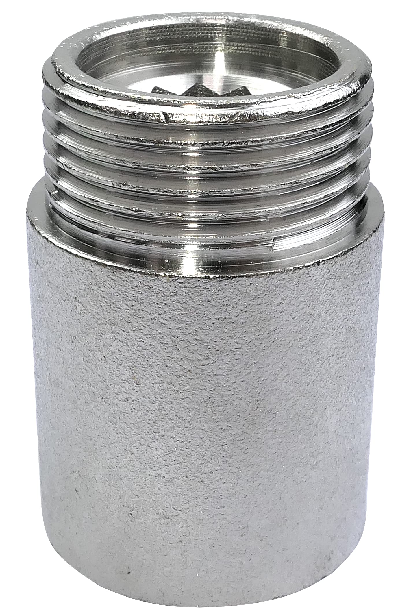AERZETIX - Racor Prolongación de Unión Recto para Atornillar - Rosca Macho/Hembra 1/2" - Longitud 10mm - en Metal — view 9