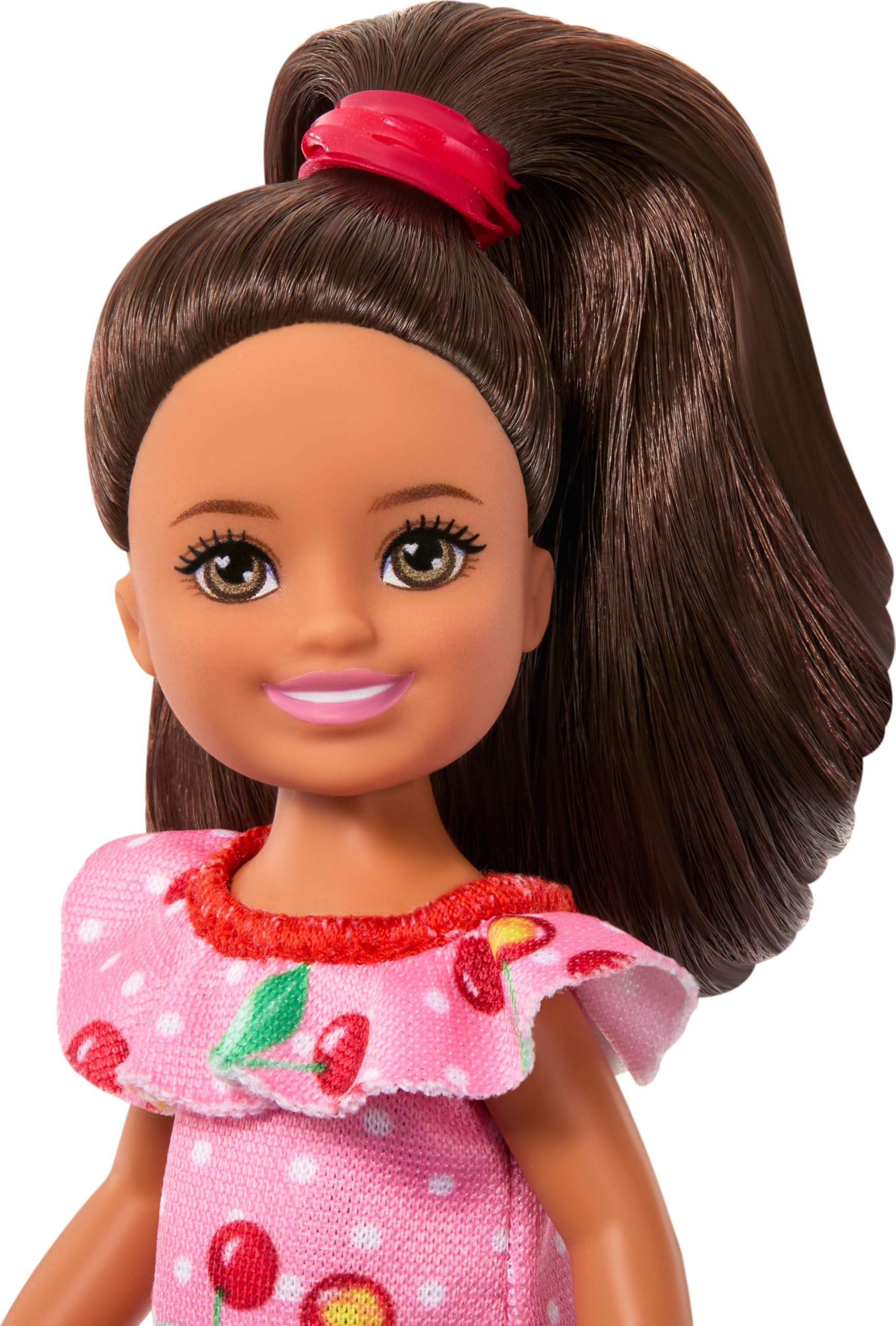 Barbie Club Chelsea JJB35 Lula Small Doll 15 cm Tall with Brown