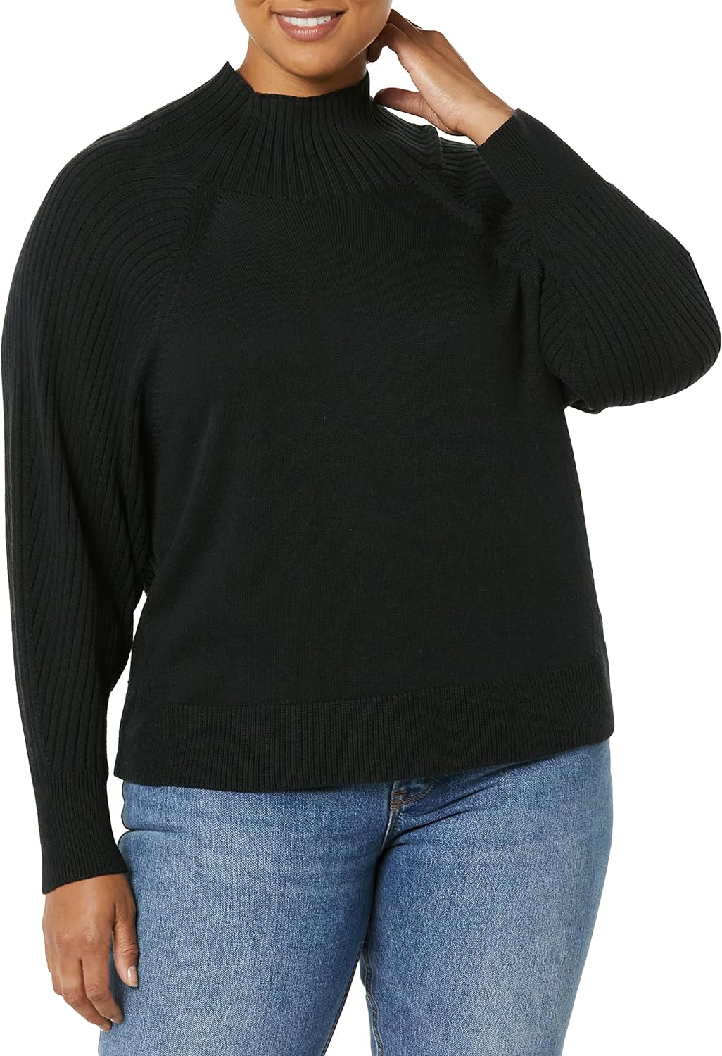 Amazon Essentials Women's Ultra Soft Oversized Cropped Cocoon Sweater (Available in Plus Size) (Previously Daily Ritual) - Image 4