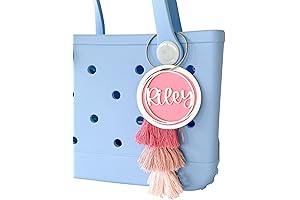 Personalized Acrylic Keychain with Tassel