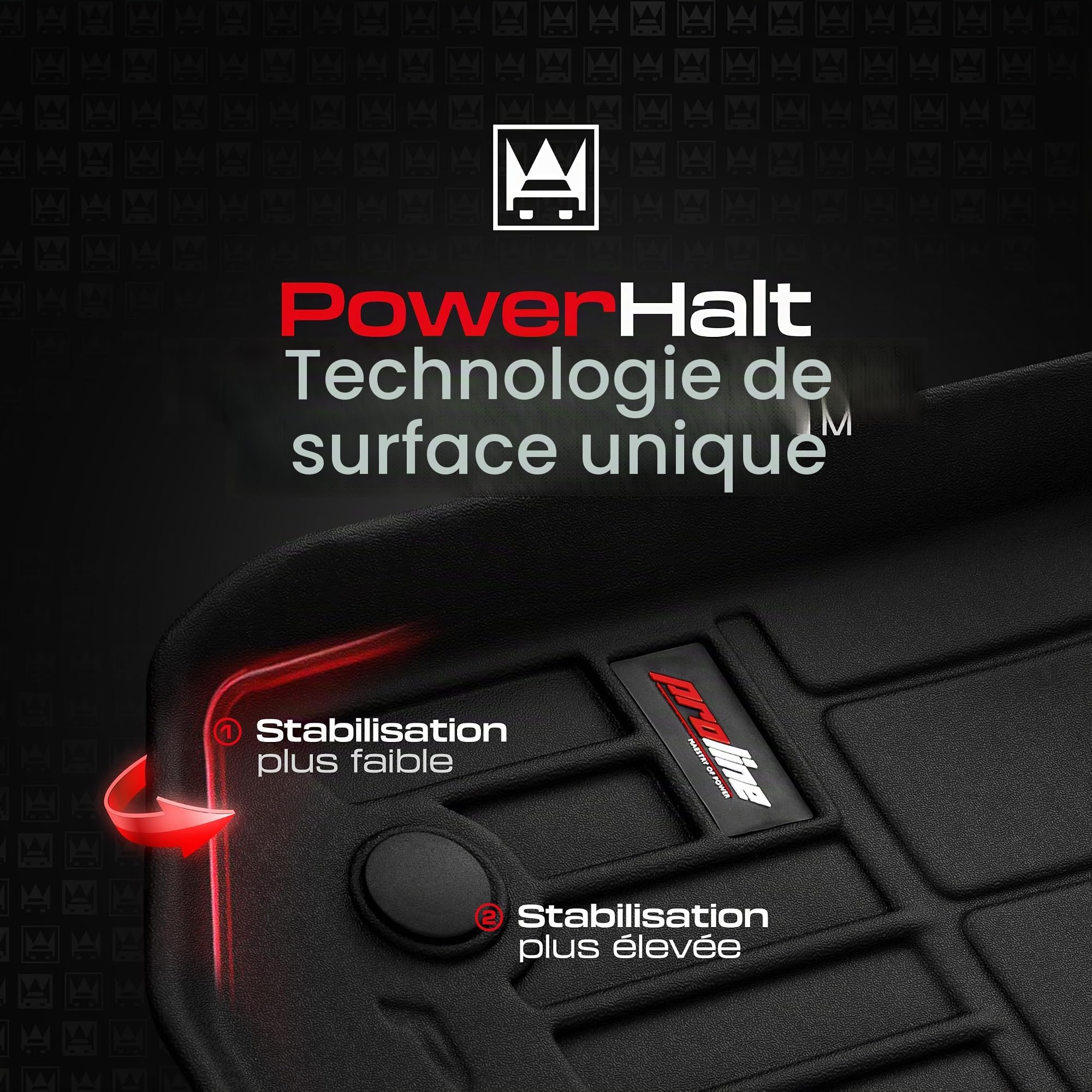 MOTOS Tapis de sol caoutchouc pour Honda Civic XI depuis 2021 Améliorez Votre Confort de Voyage avec Le tapis noir antidérapant Auto 3D- tapis voiture Tous Temps pour Voiture, Protection Contre les sa