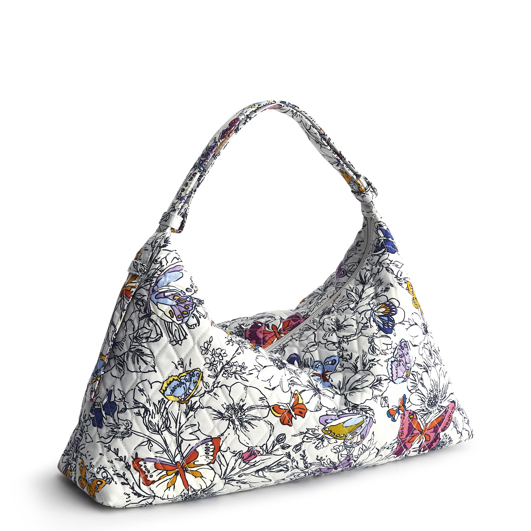 Vera Bradley Premium Cotton Marcelle Shoulder Bag, Wing + Bloom