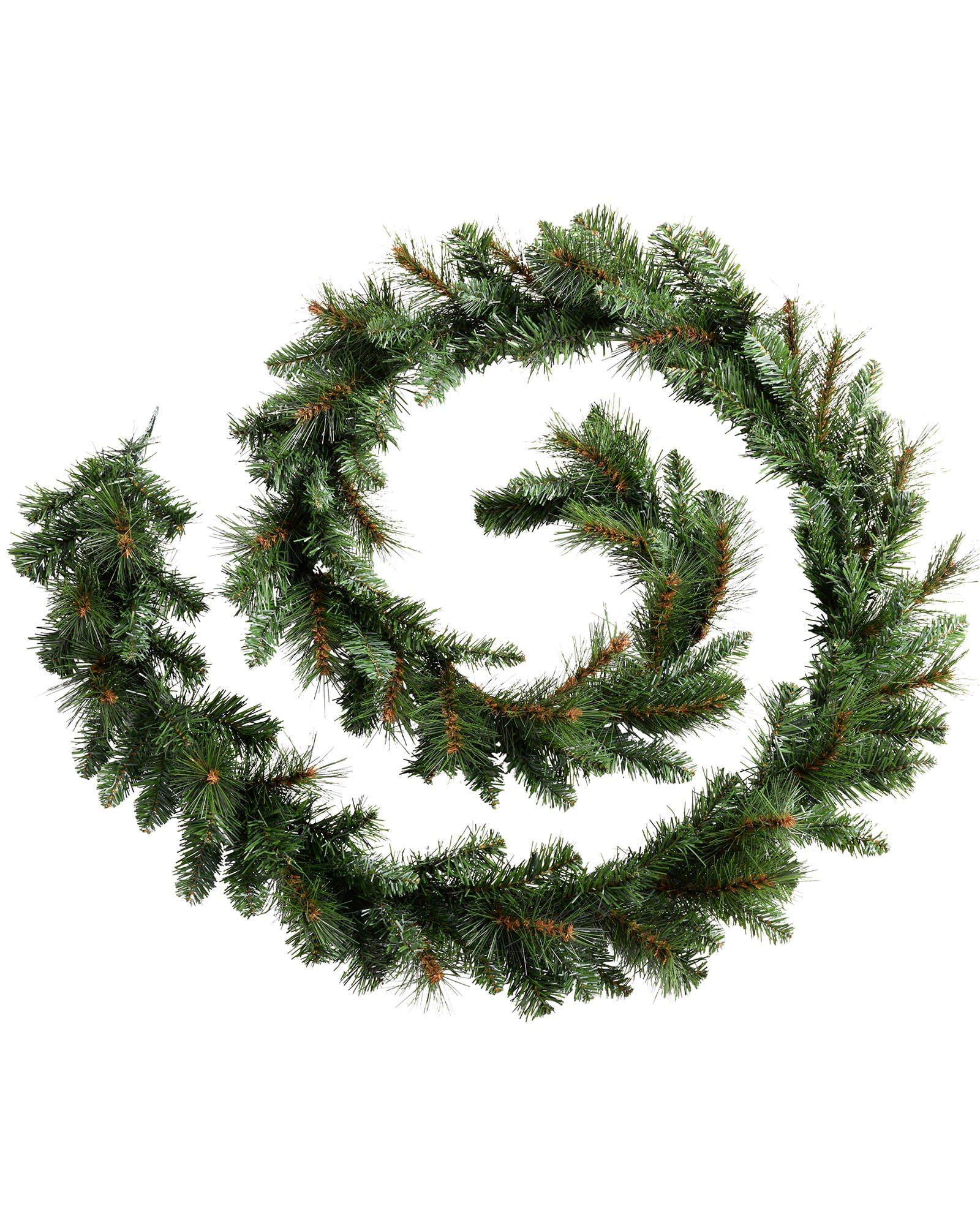 Werchristmas Green Victorian Pine Christmas Garland Pvc Decoration, 9 Feet
