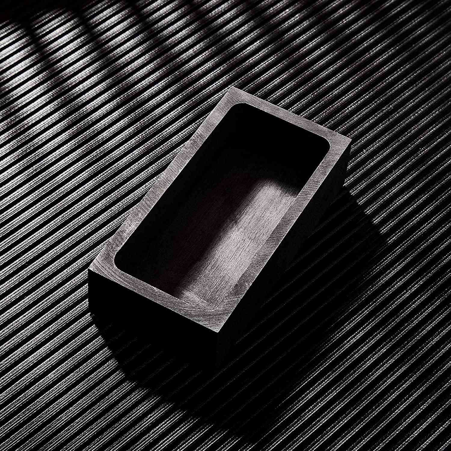 Lingottiera In Grafite Per Fusione Metalli - Stampo Per Oro, Argento, Rame E Alluminio, 1000g/500g - Foto 3