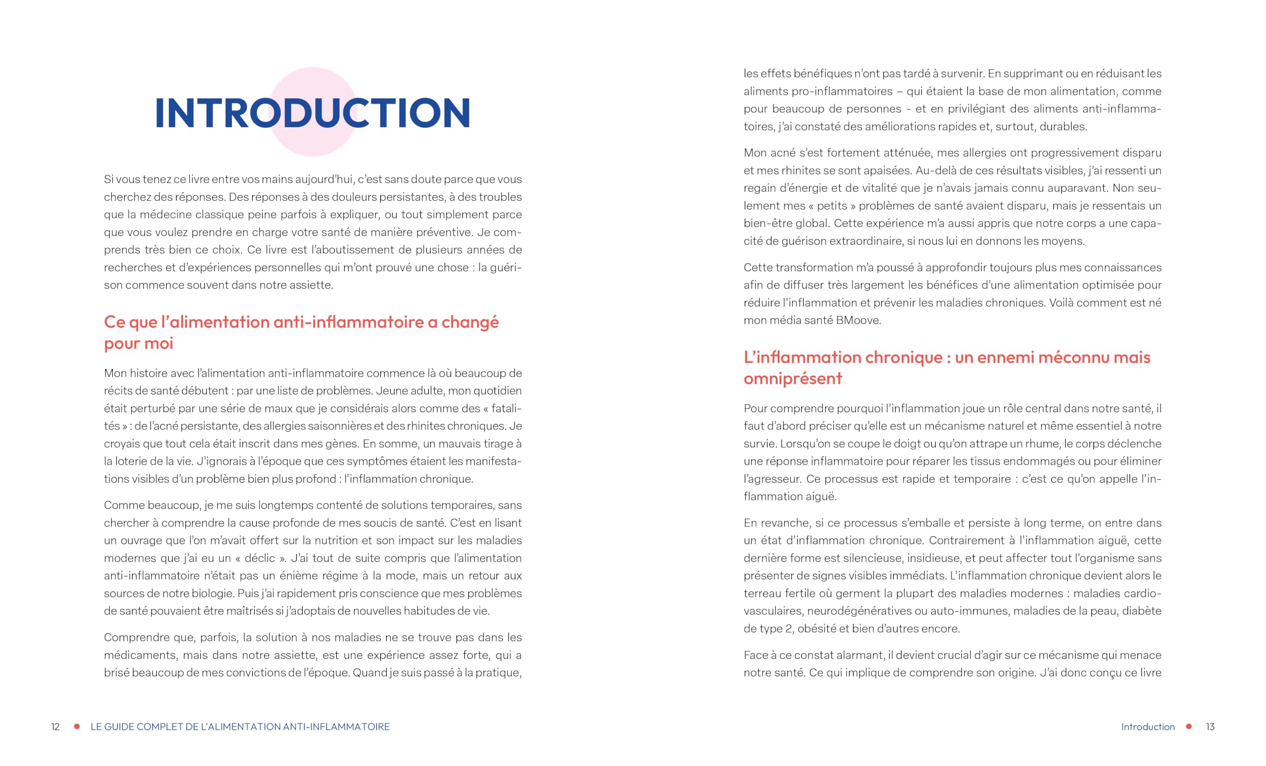Le guide complet de l'alimentation anti-inflammatoire: Énergie - Anti-douleurs - Immunité - Santé intestinale