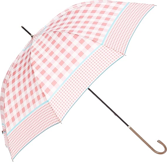 Amazon Co Jp ムーンバット Froglet フログレット レディース 雨傘 長傘 チェック かわいい オシャレ ホーム キッチン