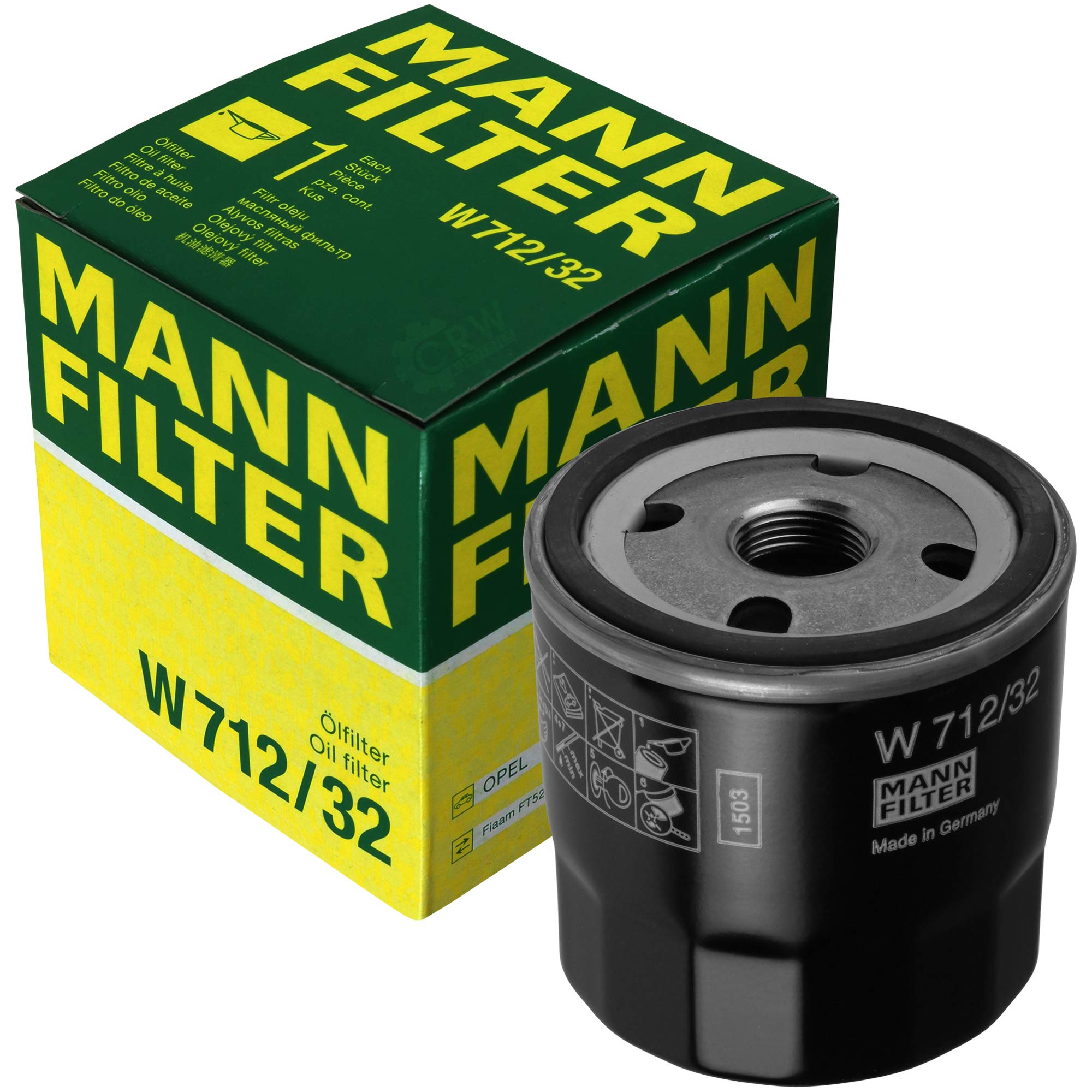 MANN-FILTER - Set di ispezione, filtro del carburante, filtro dell'olio, filtro dell'aria