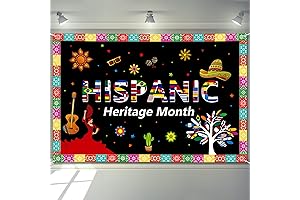 Extra Large Hispanic Heritage Month Banner: Your Vibrancy, Our Pride!