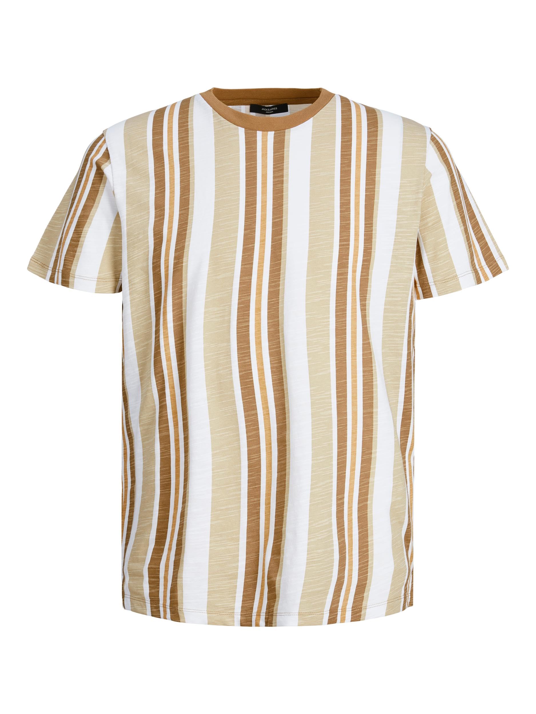 Jack & Jonesmens Tropic All Over Print Short-Sleeves Crew Neck SHIRT