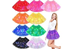 10 Pcs Light Up Tutu for Women - Illuminate Your Dance with Style