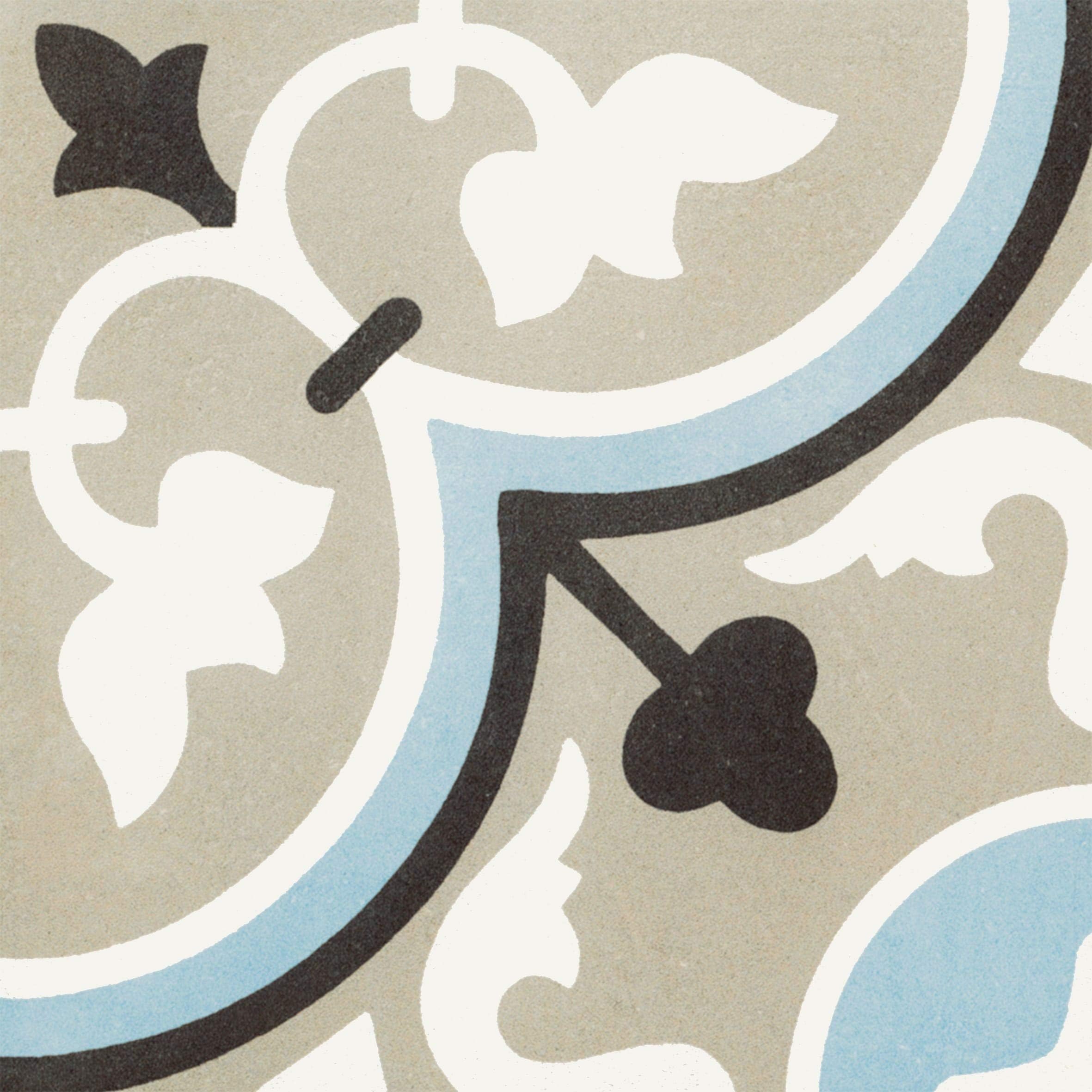 Reverie Patterned Floor & Wall Porcelain Tile, Decor 7, 200mm x 200mm - Kitchen or Bathroom splashback โ image 1
