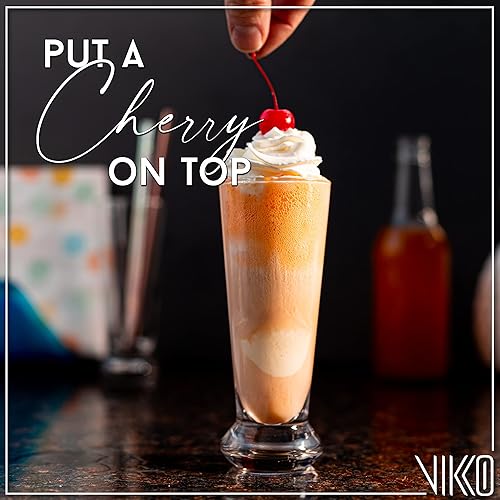 Miniatura 6 de Vikko Vasos de batido de 6 onzas vasos de parfait - Copas de batido - Vasos de helado - Vasos de postre - Vasos de soda - Copa Sundae - Vasos