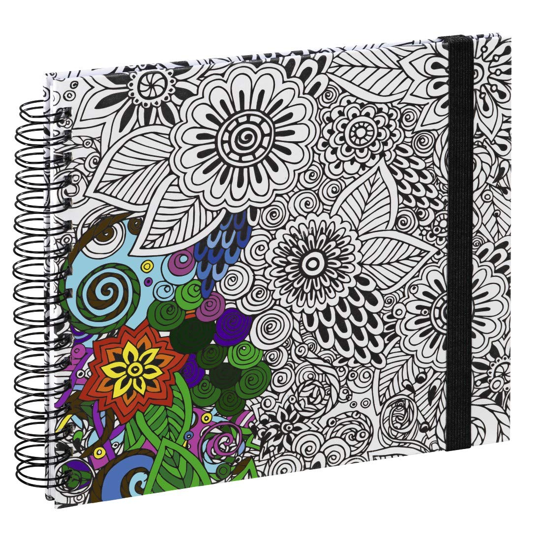 Buy Hama Colorare Spiral Book (Book with 50 White Pages and Spiral