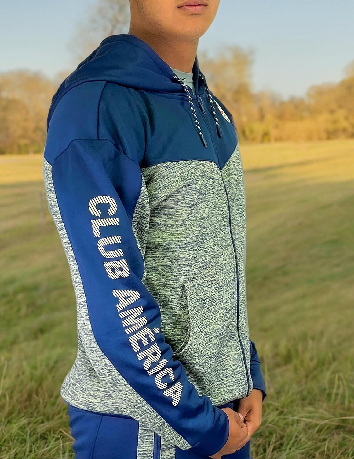 Icon Sports Club America Pullover Hoodie - Unisex Adult - Image 9