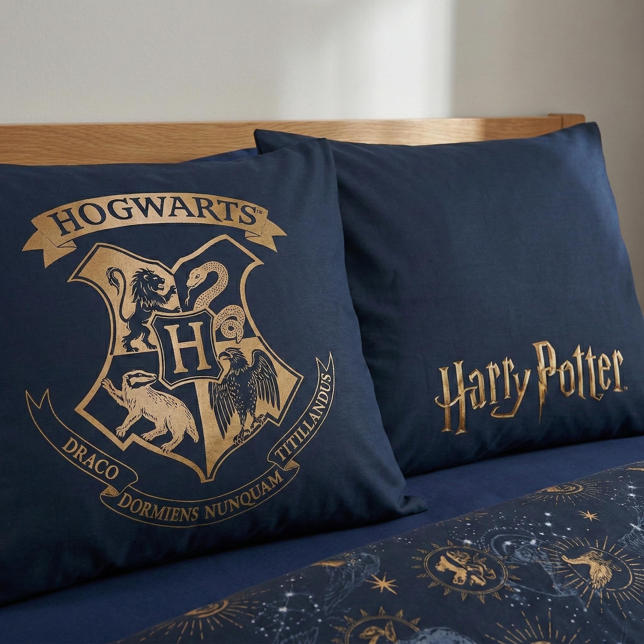 Harry Potter Reversible Bedding Set for Double Bed, Duvet Harry Potter Reversible Bedding Set for Double Bed, Duvet