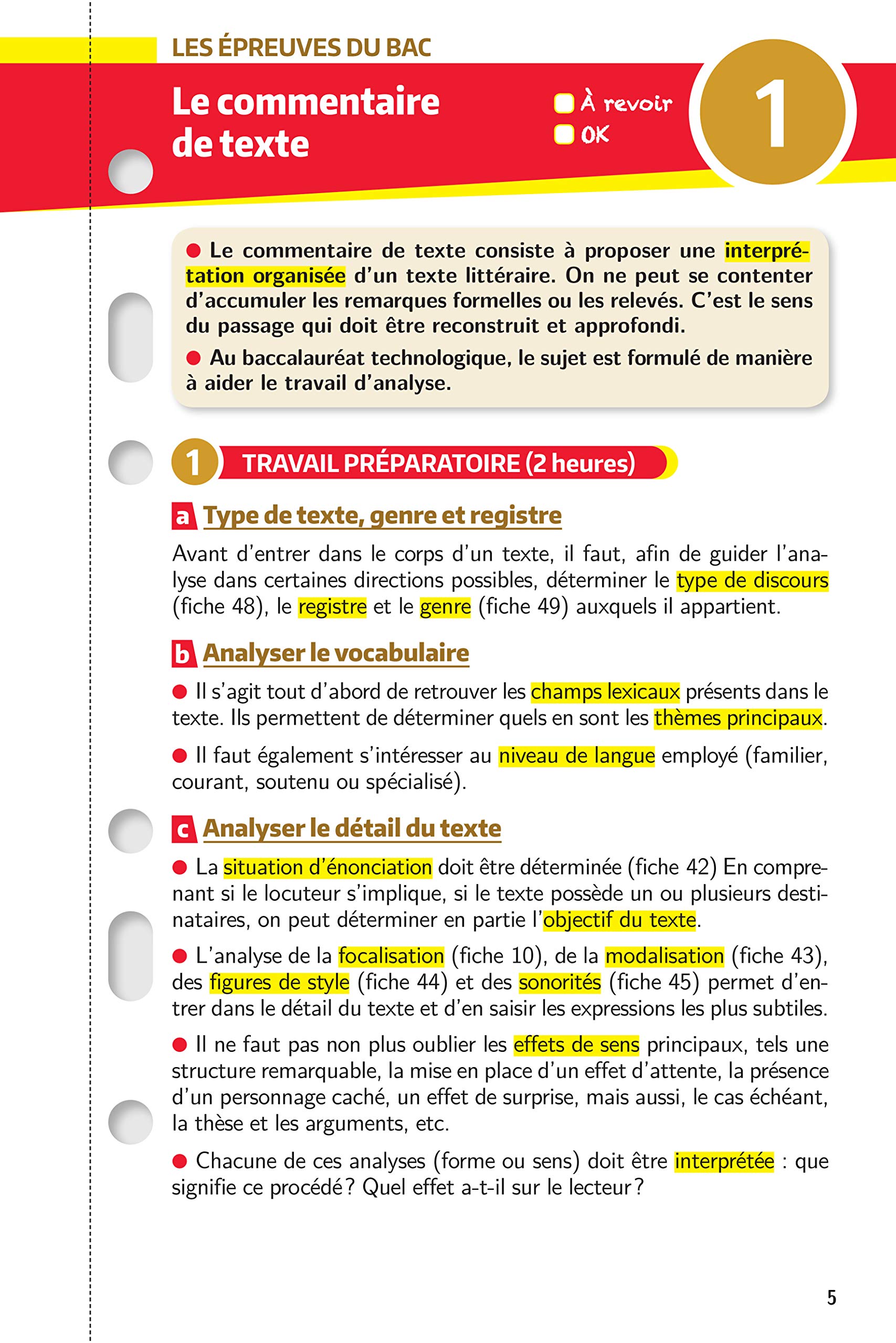 Fiche De Revision Texte Bac Francais Mes années BAC - Fiches Français 1re : Meyrignac, Mathieu: Amazon.fr: Livres