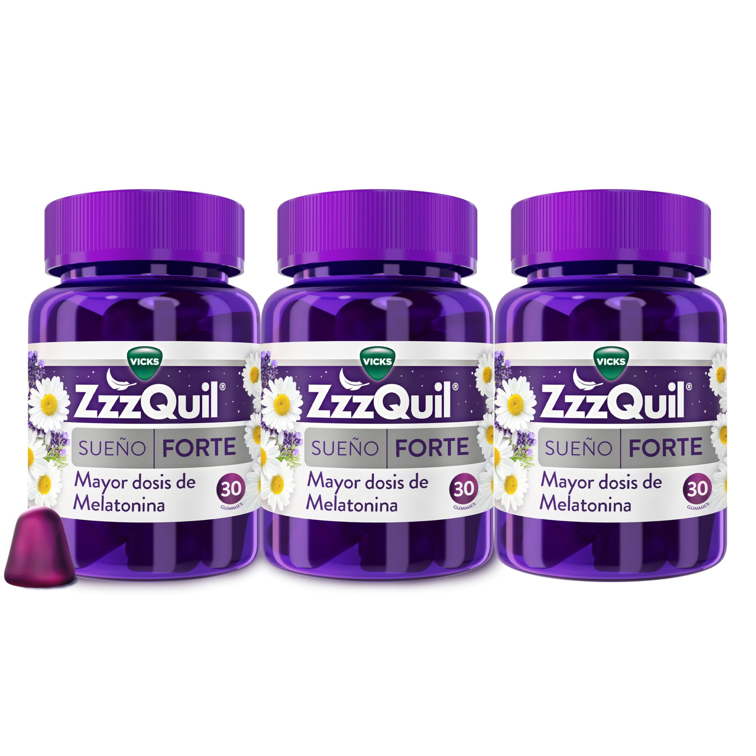 ZzzQuil Natura Forte, Mayor Dosis De Melatonina* Gummies Para Dormir