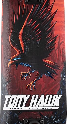Miniatura 41 de Tony Hawk 31" Skateboard - Signature Series 1 Skateboard with Pro Trucks, Full Grip Tape, 9-Ply Maple Deck, Ideal for All Experience Levels Cool Bird