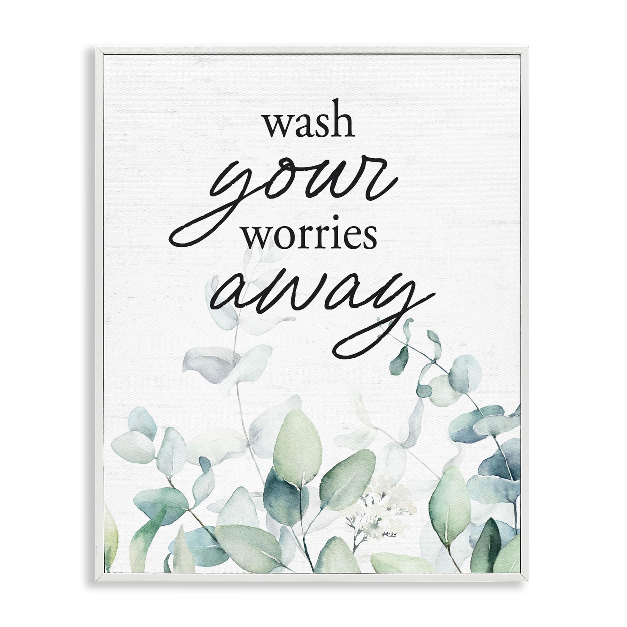 Impression giclée Wash Worries Away brisez la monotonie des murs de salle de bain