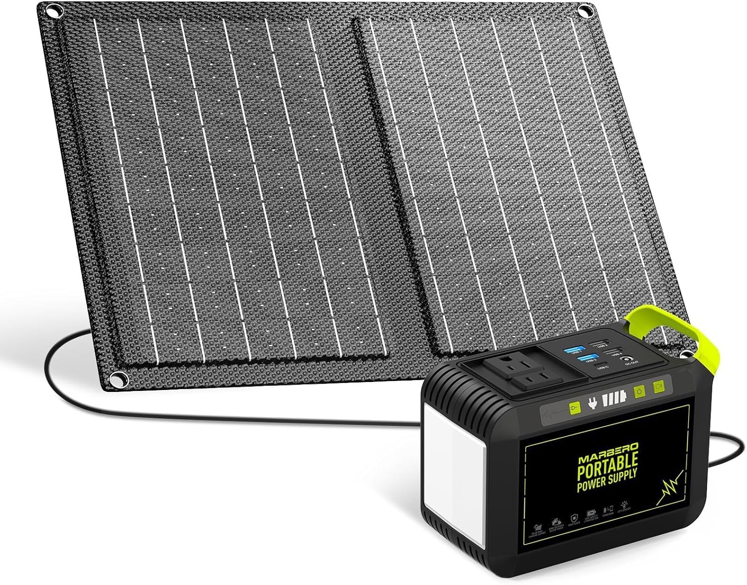 Best Solar Generators for Ice Fishing 10 MARBERO 88.8Wh
