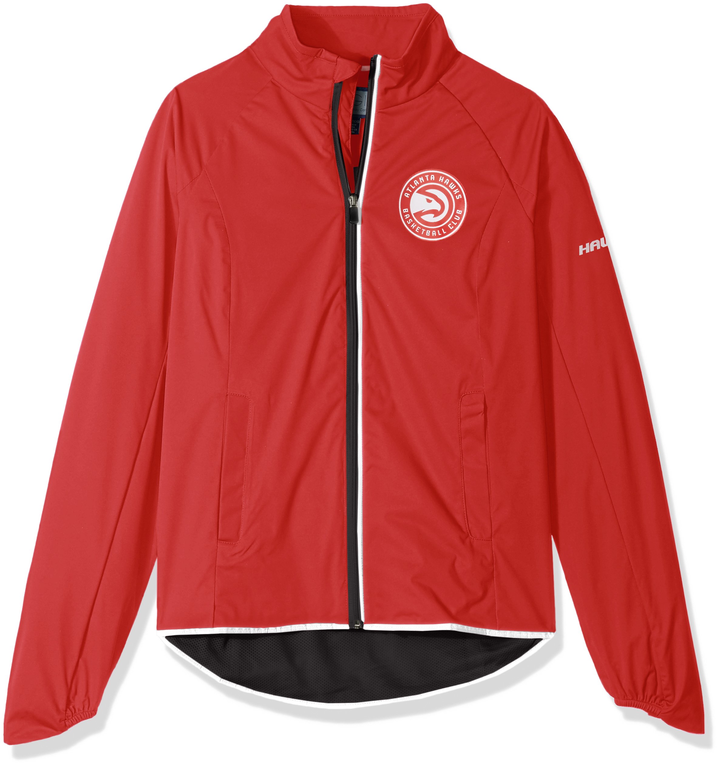 NBA Atlanta Hawks Women's Batter Light Weight Full Zip Jacket, Small, Red