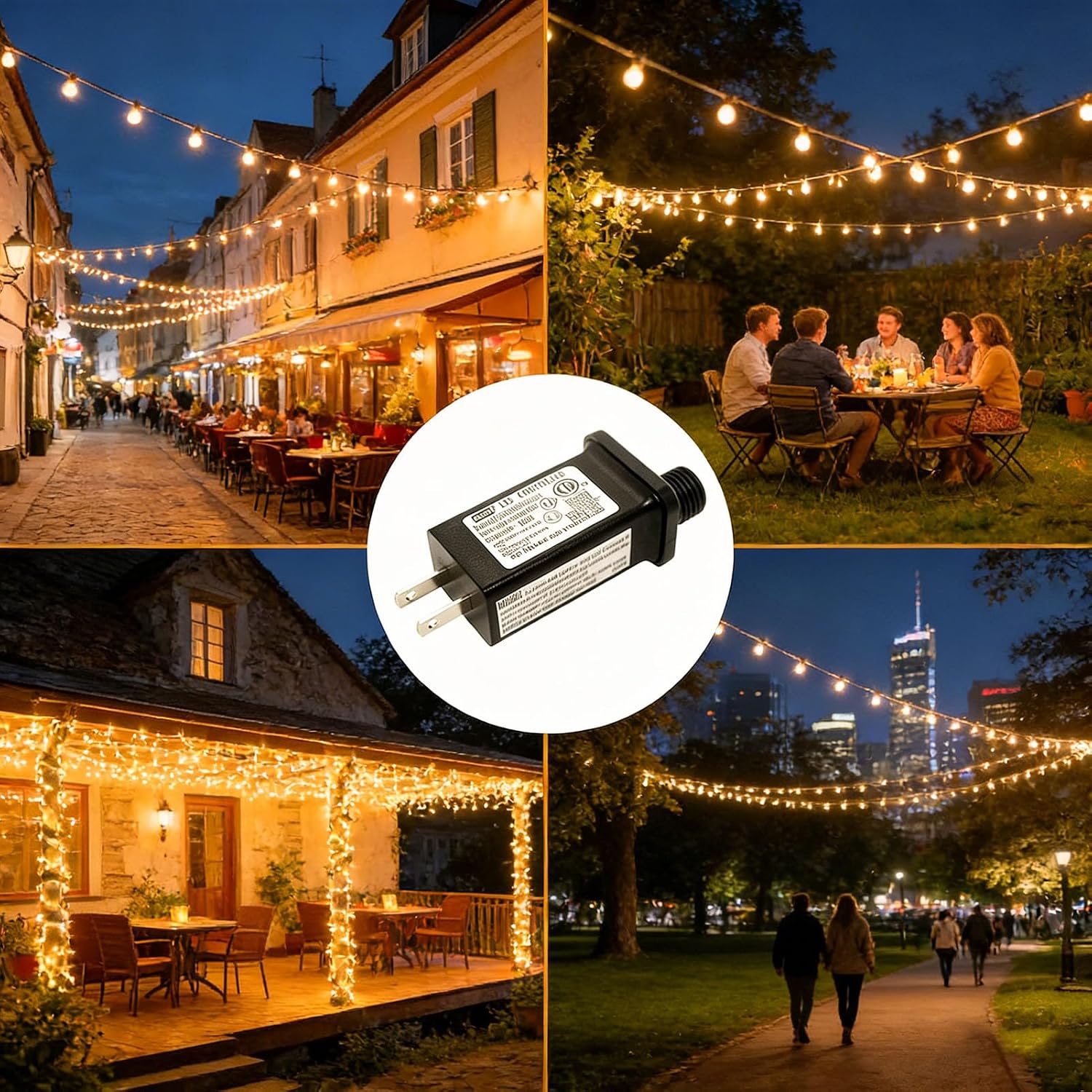 Yowin 30V 6W Class 2 Power Supply 120V AC 60hz LED Controller with 6h Timer image 2