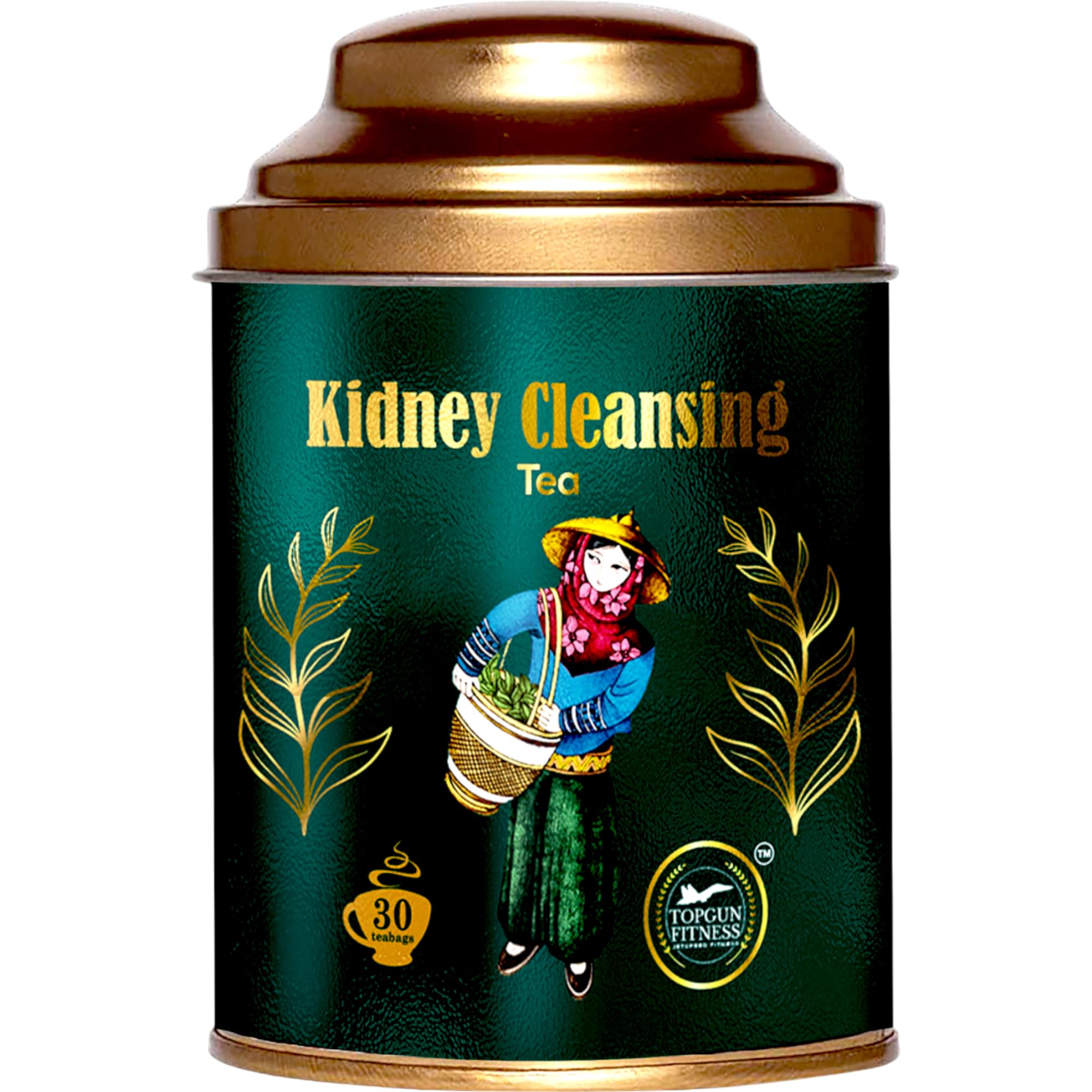 TopGun Fitness Kidney Cleansing Tea || Herbal Wellness Blend || 30 Dips (B0CV5XRSQK) Amazon Price History, Amazon Price Tracker