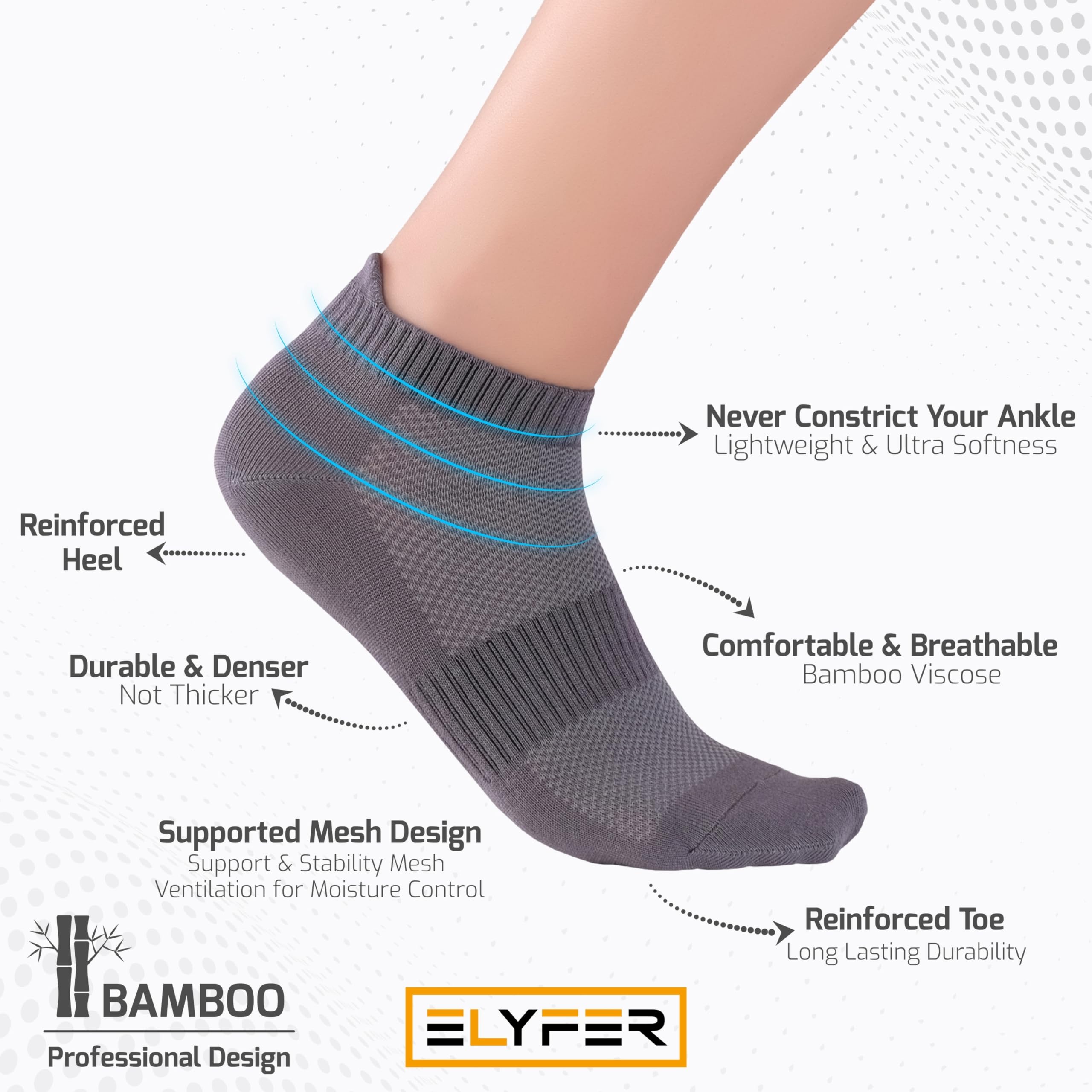 Calcetines tobilleros unisex de rayón fino, transpirables, de corte bajo, atléticos, para correr y correr, para mujeres y hombres, 4-8-12 pares