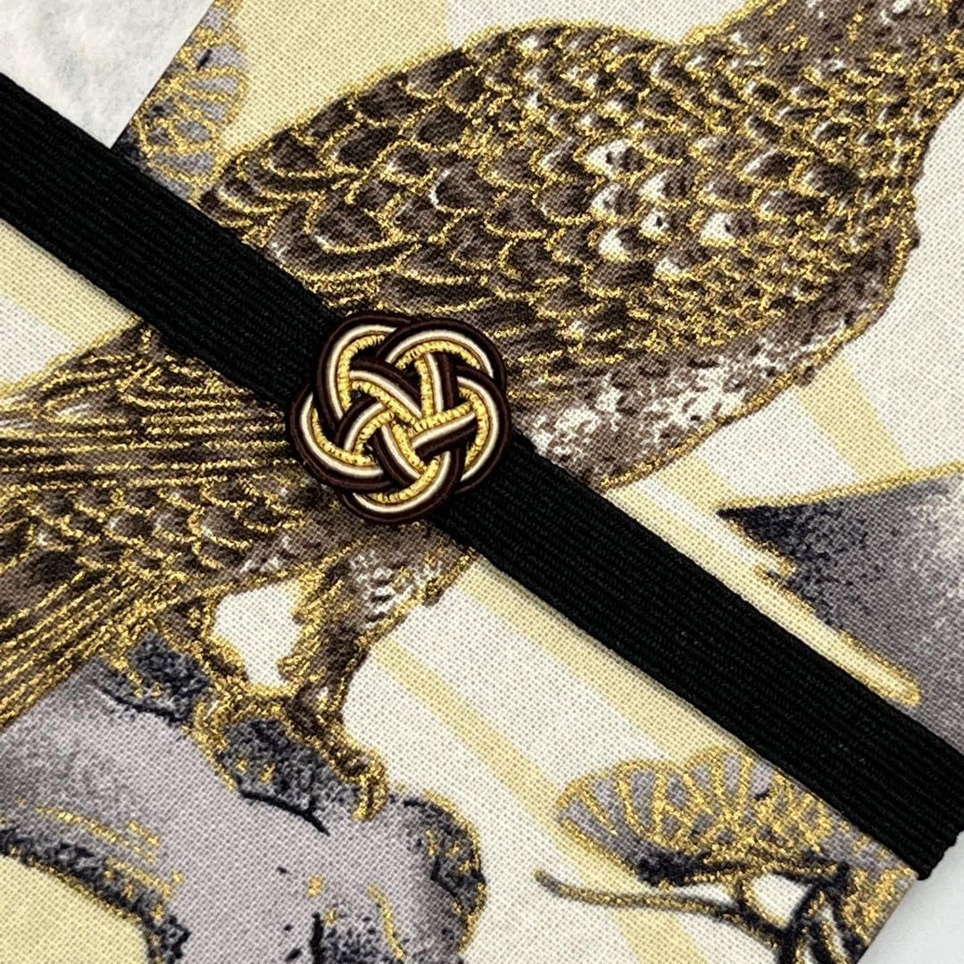 Amazon.co.jp: 幸運の鷹の御朱印帳大判 No.322 御城印帳 御首題