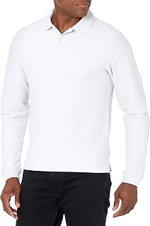 IZOD Uniform Young Men's Long Sleeve Pique Polo