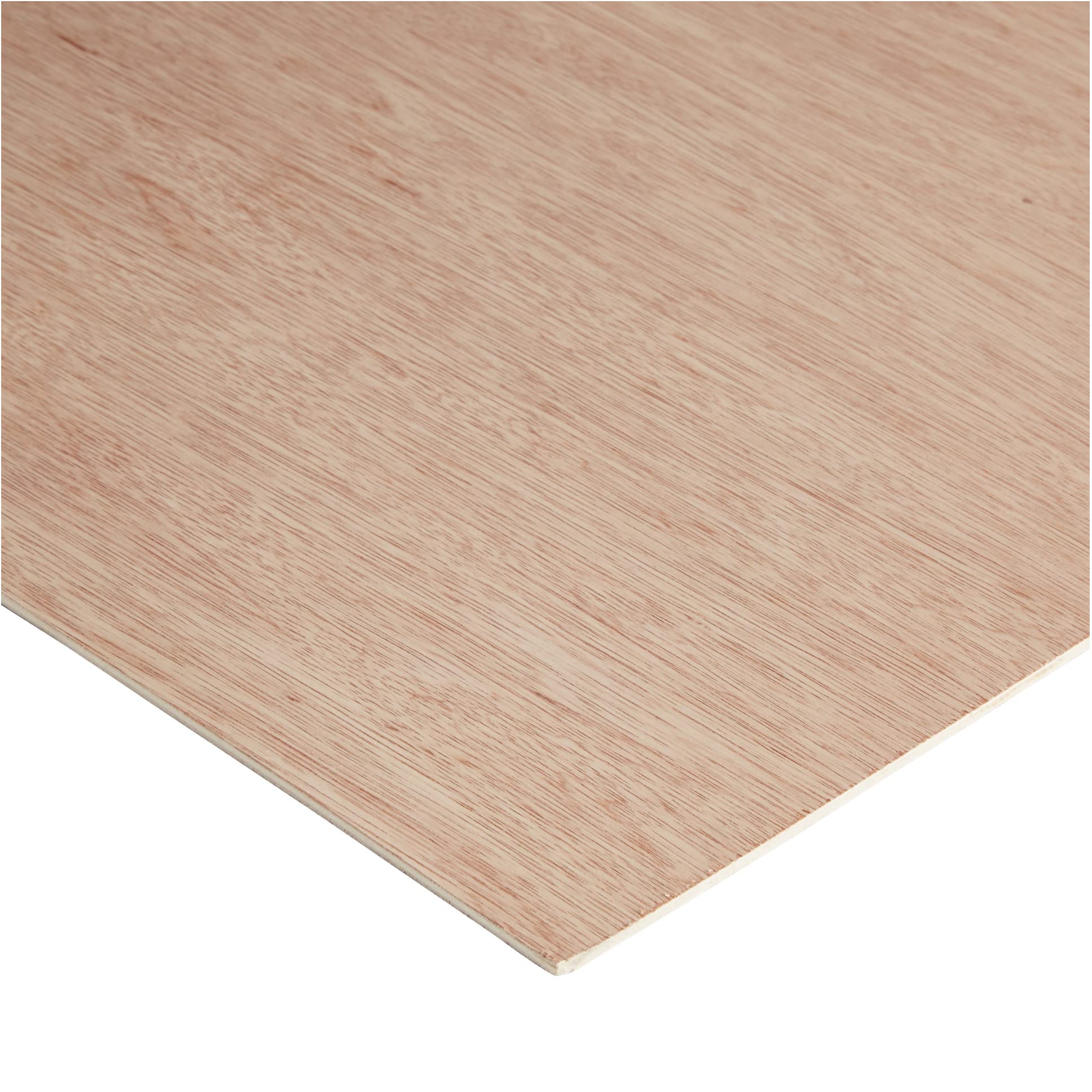 Builders Marketplace Hardwood Plywood B/BB Grade WBP Exterior | 3.6mm (4ft x 4ft (1220mm x 1220mm))