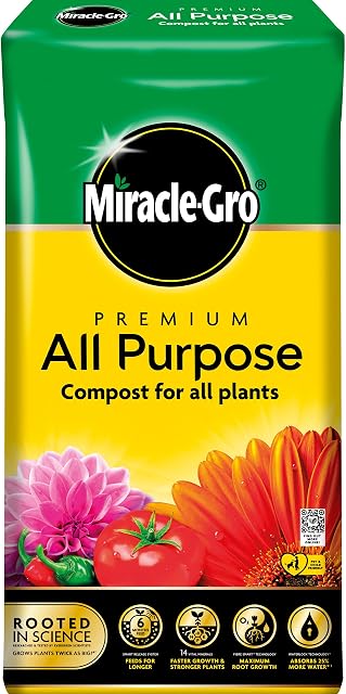Miracle-Gro All Purpose Compost - 20 Litre BALE, (New 2021 Range)