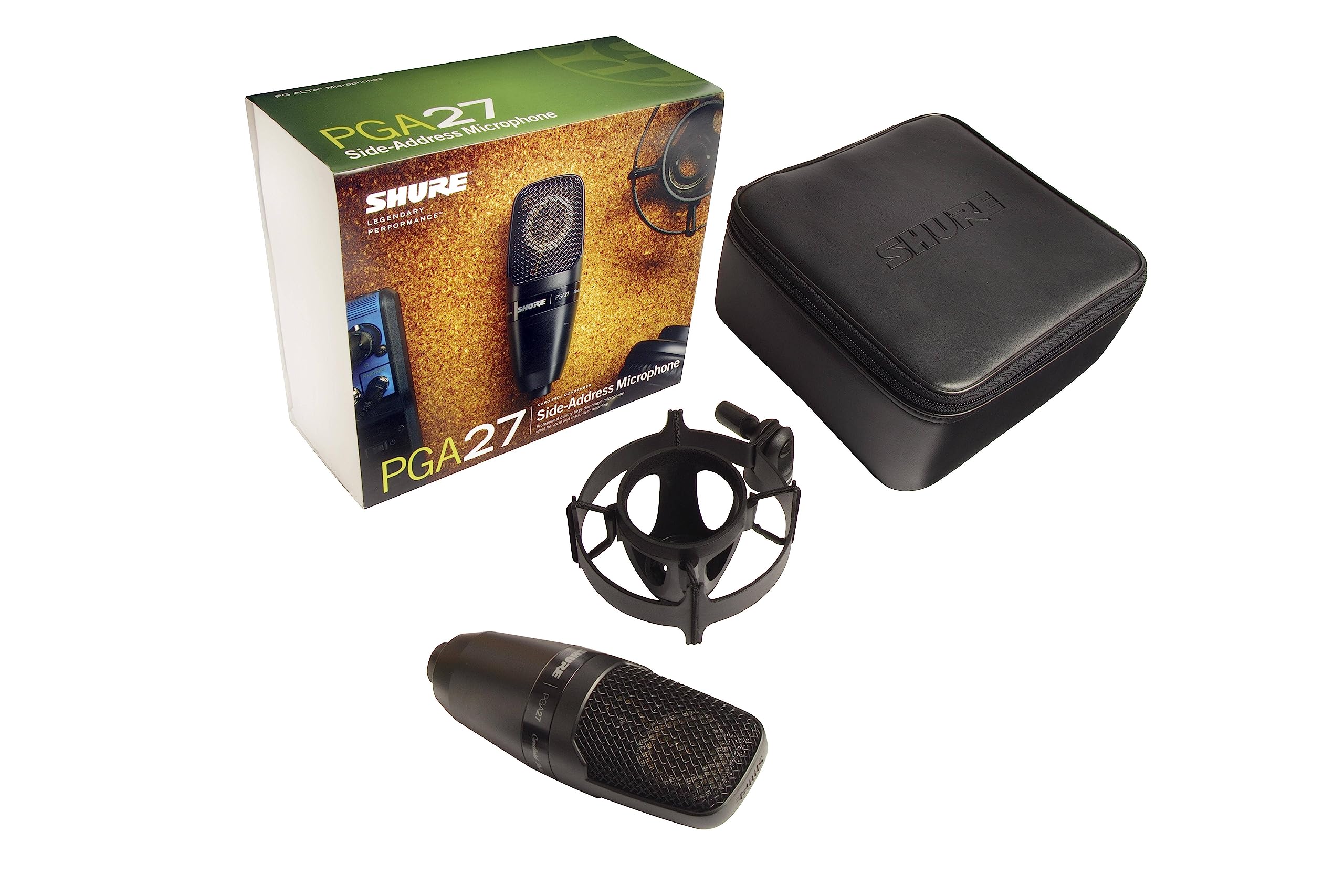 SHURE PGA27 ラージダイアフラムコンデンサーマイク【訳アリ】 Amazon.com: Shure PGA27 Large-Diaphragm Condenser Microphone