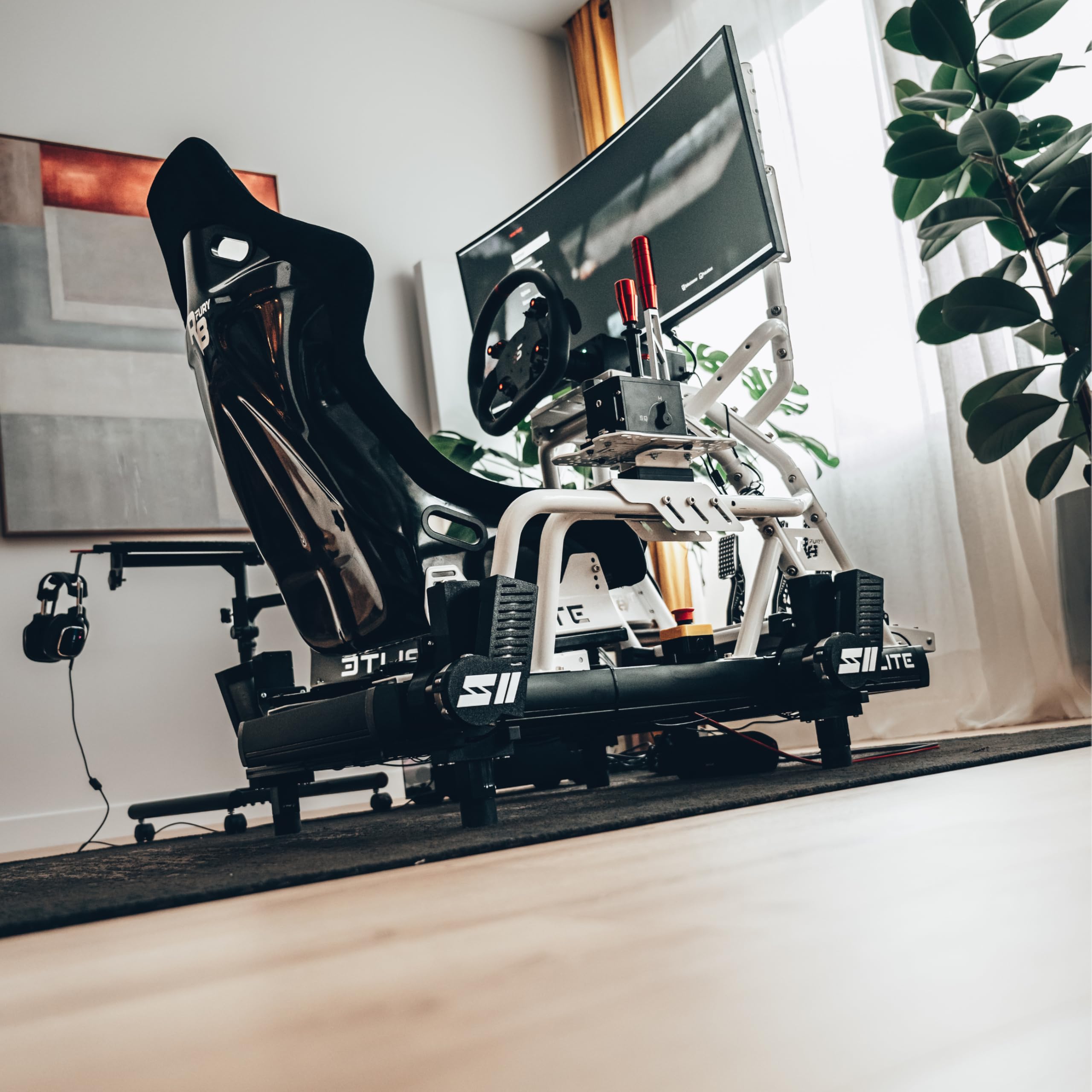 Oplite Cockpit R8 Fury White retail (OP-R8-W)