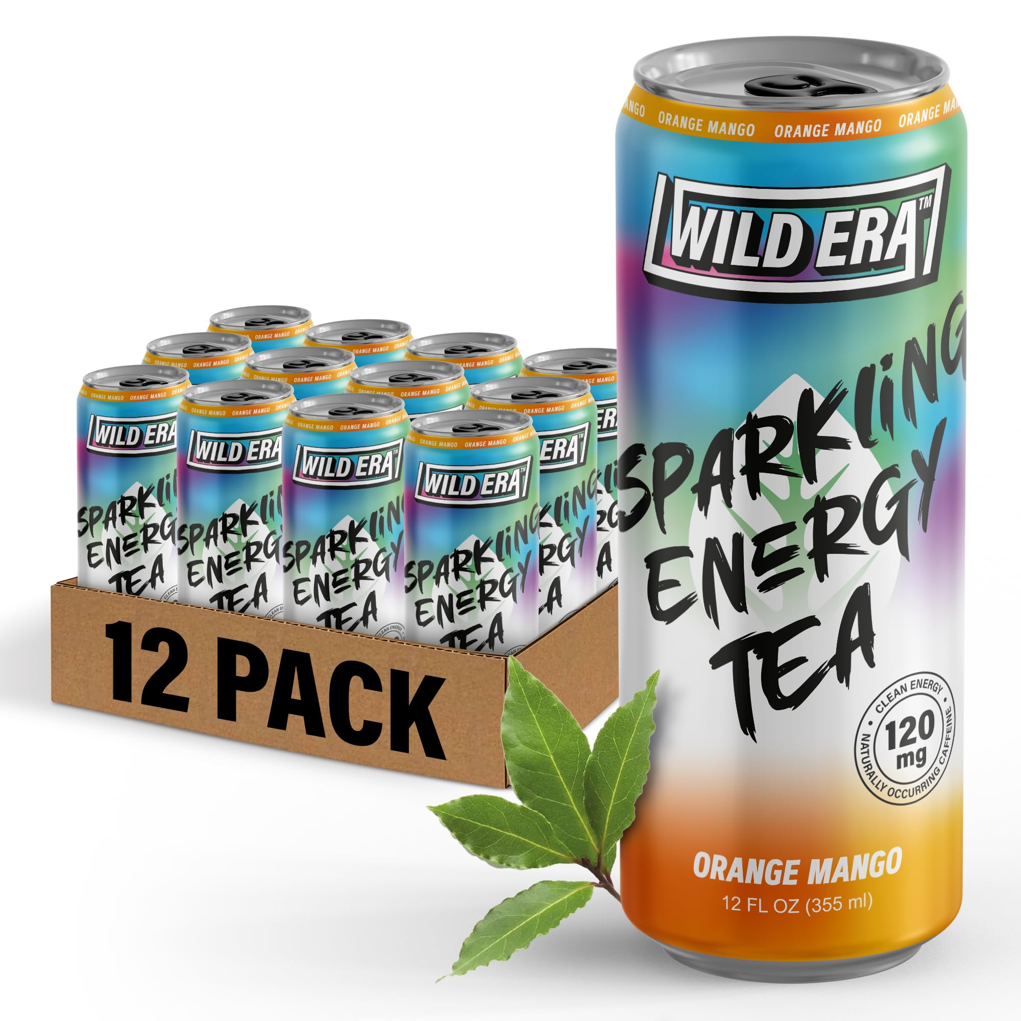 Wild Era Sparkling Energy Tea | Fruity and Bubbly Flavor | Sustainable EnergyDrink
Wild Era Sparkling Energy Tea | Natur