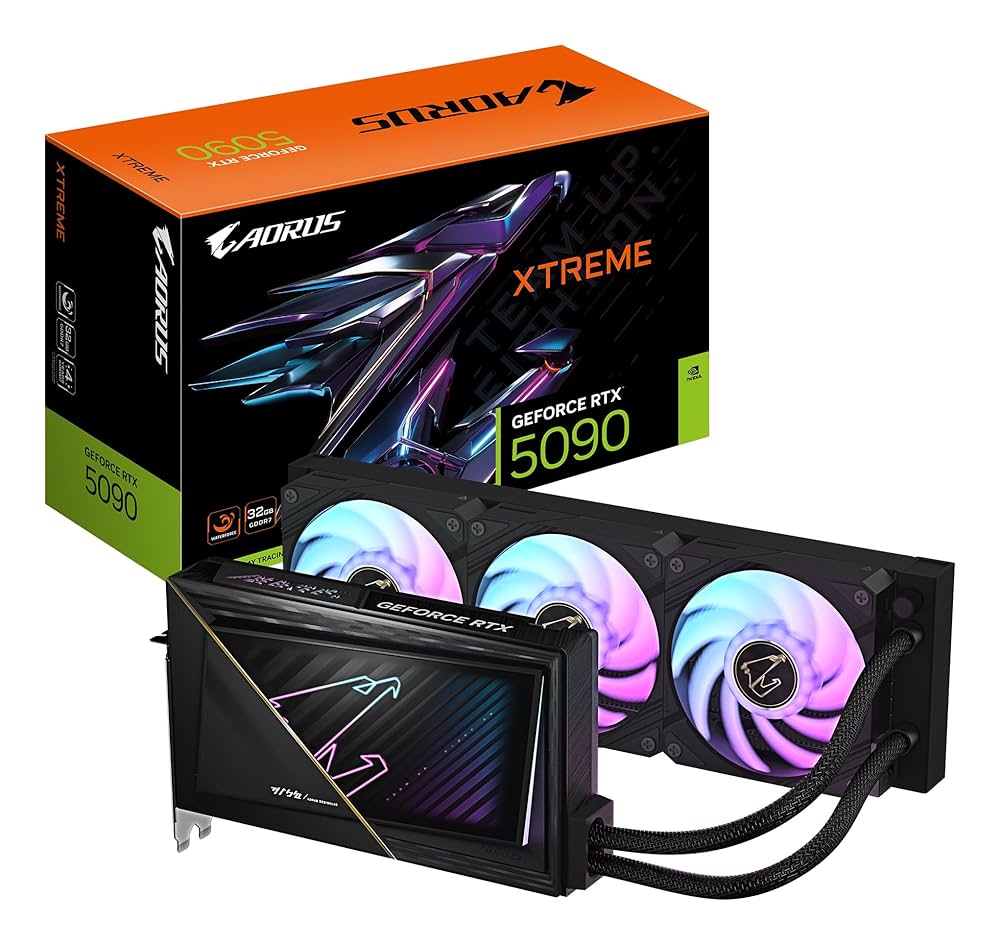Amazon | Gigabyte AORUS GeForce RTX 5090 Xtreme WATERFORCE