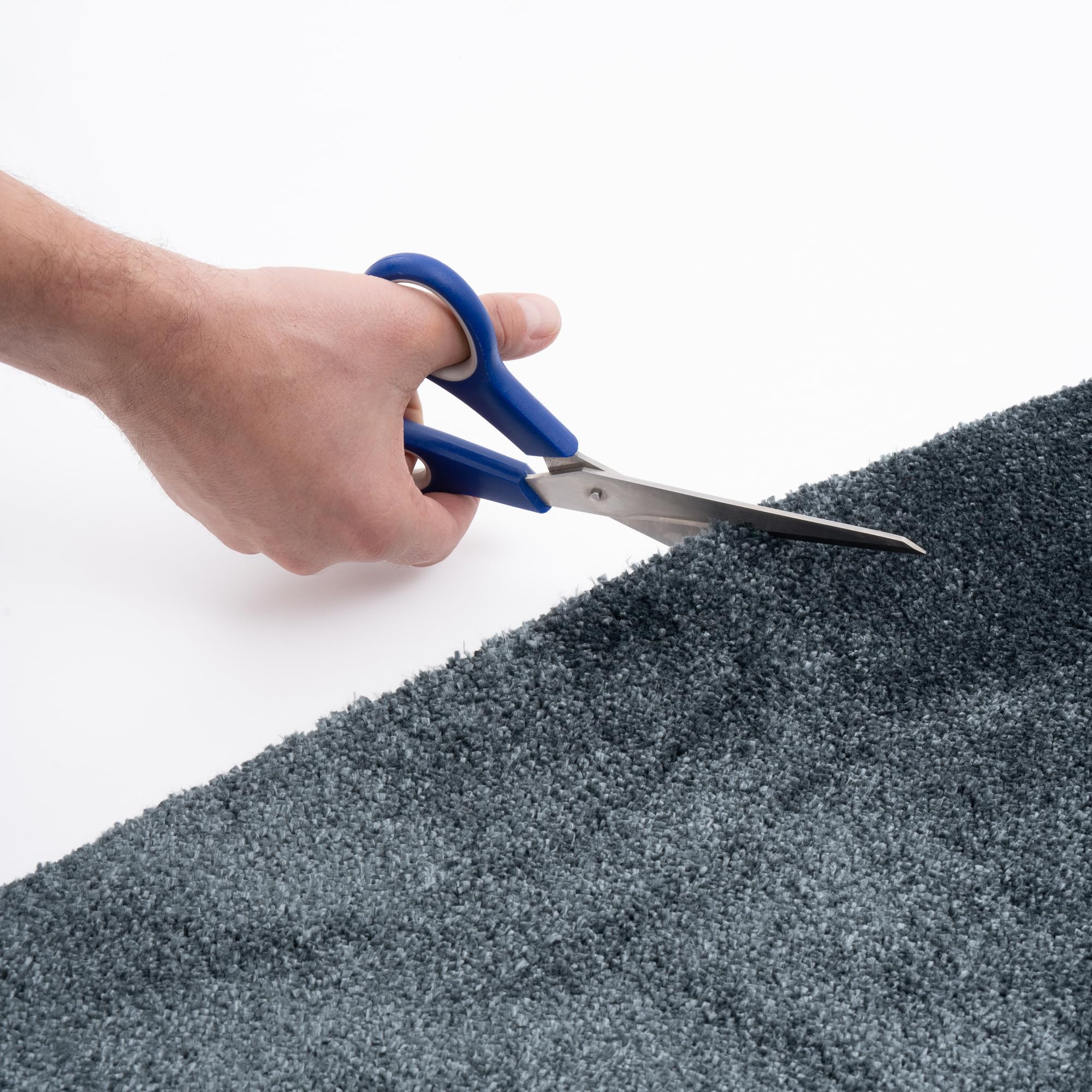 Snapstyle Super Soft Hochflor Läufer Livorno Antracite - Pflegeleicht, Zuschneidbar, Ideal für Flur, Schlafzimmer, Kinderzimmer Oder Arbeitszimmer