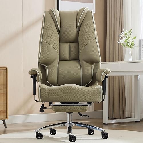 Office Chair-Mesh Light Green