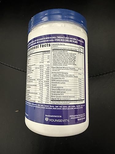 Miniatura 9 de Youngevity Beyond Tangy Tangerine - Fórmula original  Complejo multivitamínico y mineral  Hecho con alimentos naturales y enteros  5,745 ORAC