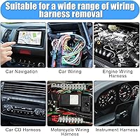 Vista 7 de Linkstyle Kit de herramientas de extracción de terminales mejorado, juego de herramientas extractoras de pines, kit de herramientas de extracción