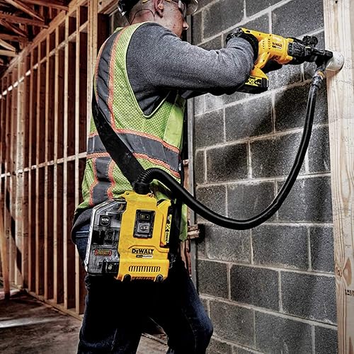 Miniatura 7 de DEWALT DWH161N-XJ Aspirador de Sólidos XR 18V sin cargador/batería, Negro/Amarillo