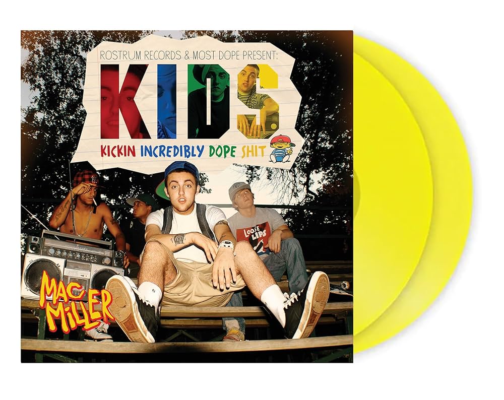 新品 Mac Miller / K.I.D.S. 2LP レコード Amazon.com: Mac Miller - K.I.D.S. - Red Blue Green Vinyl