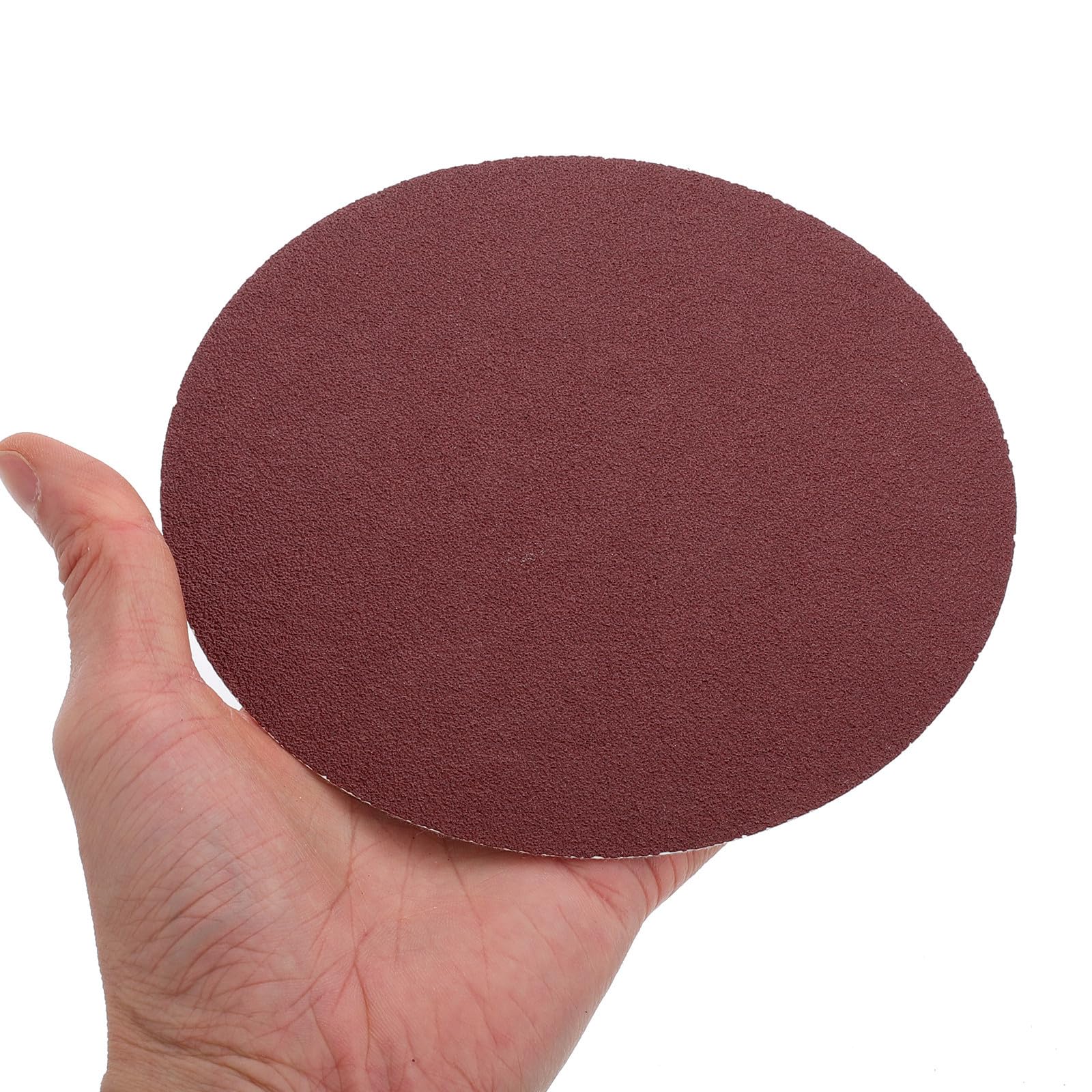 50 Piezas Disco de Lija de 6 Pulgadas Gancho y Bucle para Madera