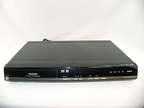 Toshiba D-R410 Grabadora DVD -RW/R +RW/R, conversión de 720P/1080i/1080P, con reproductor de DVD/CD HDMI COMBO. Sonido digital Dolby. Cable AV