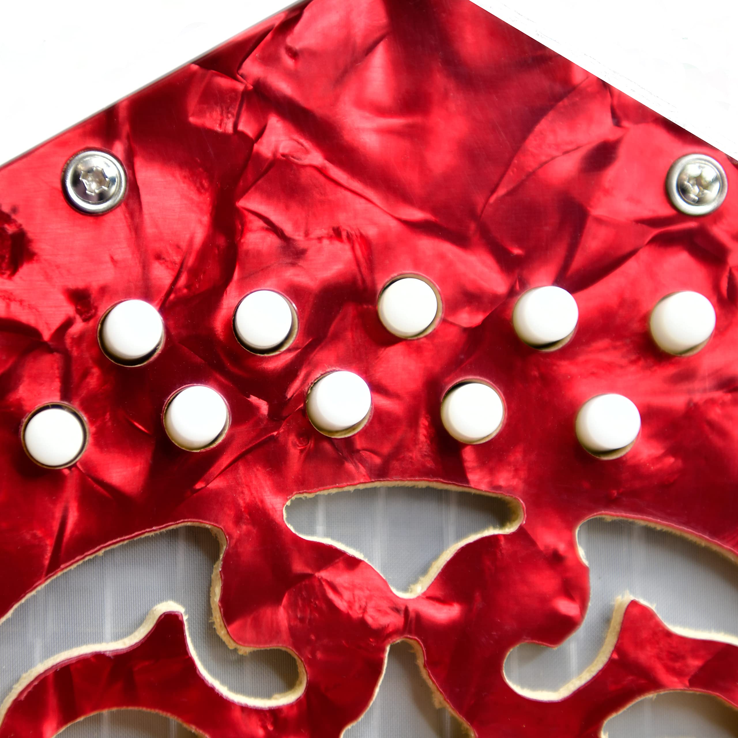 Trinity College, 20-Key Concertina (AP-20A), Red Pearloid - Image 3